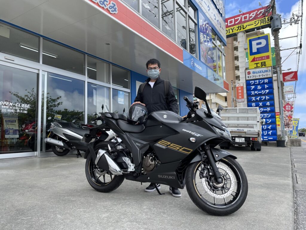 ジクサーＳＦ250ご購入頂き有難うございました！