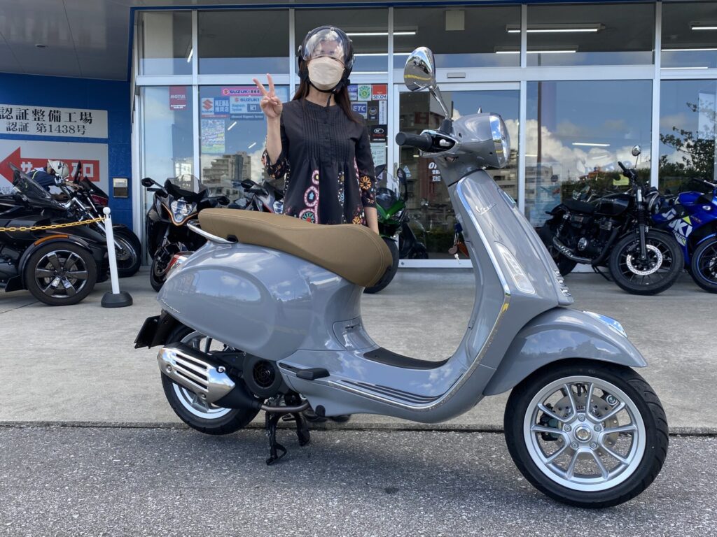 Vespa Primavera150ABSをご成約いただきありがとうございます！