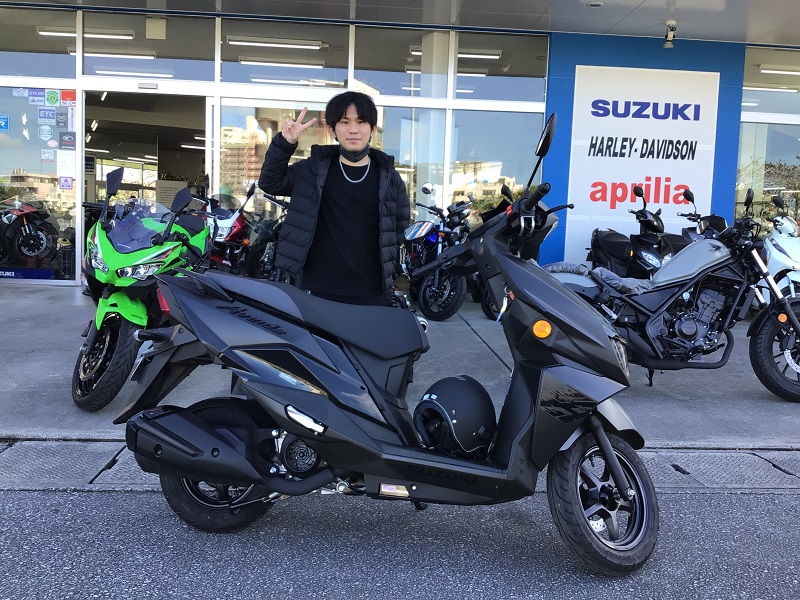 スズキのアヴェニス125納車しました！