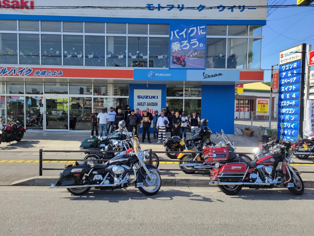 ハーレーツーリング！