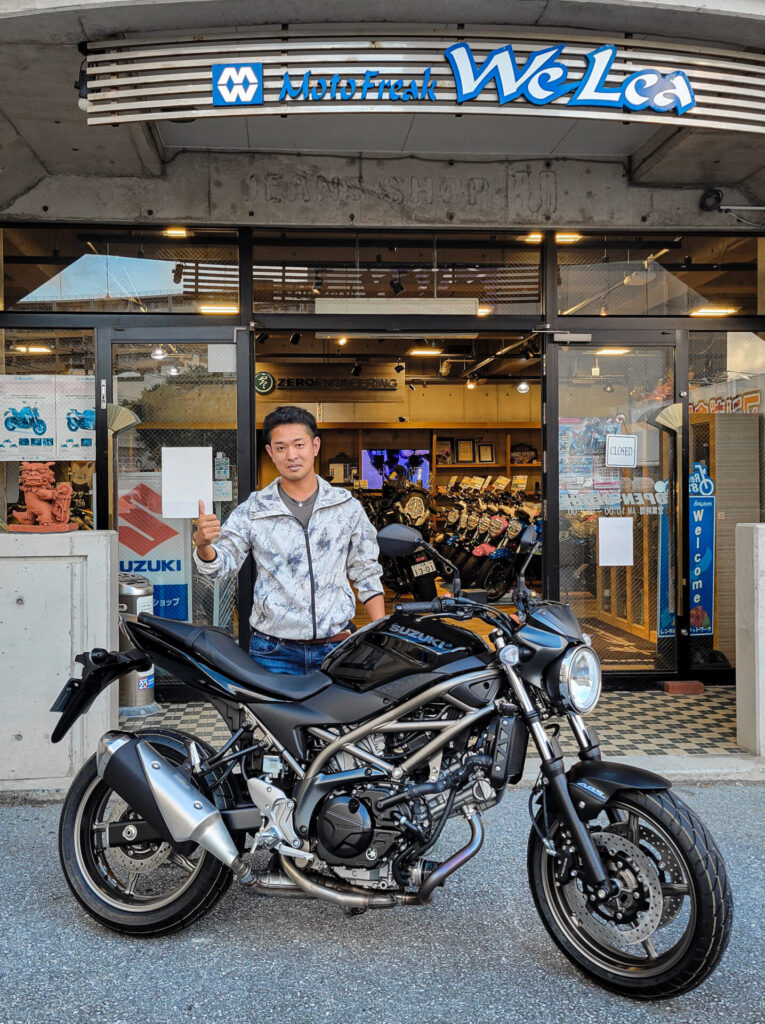 ＳＶ６５０ご契約ありがとうございます！