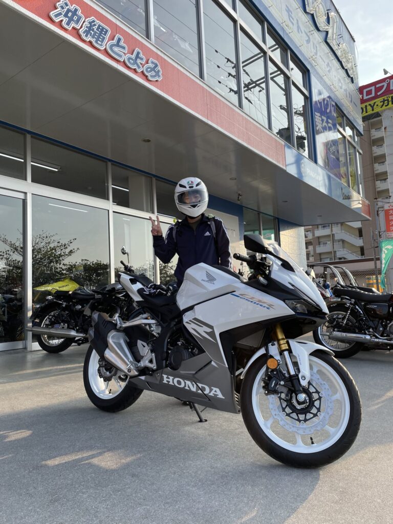 CBR250RRご契約ありがとうございます！