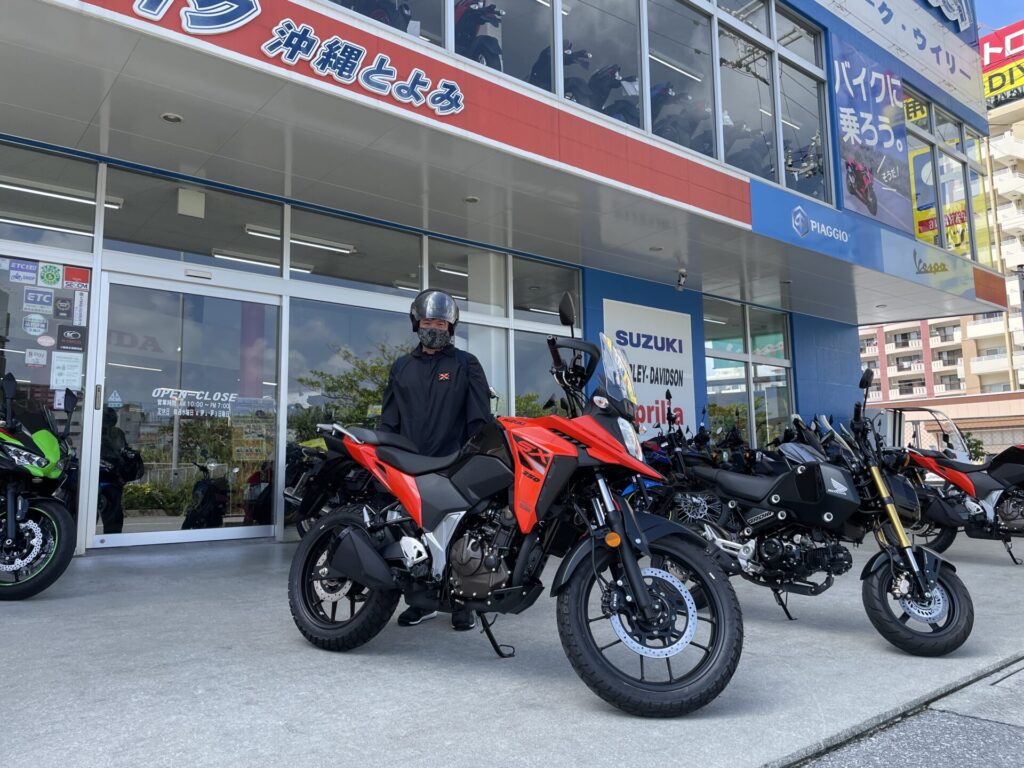 新型　Ｖストローム250ＳＸご契約ありがとうございます！