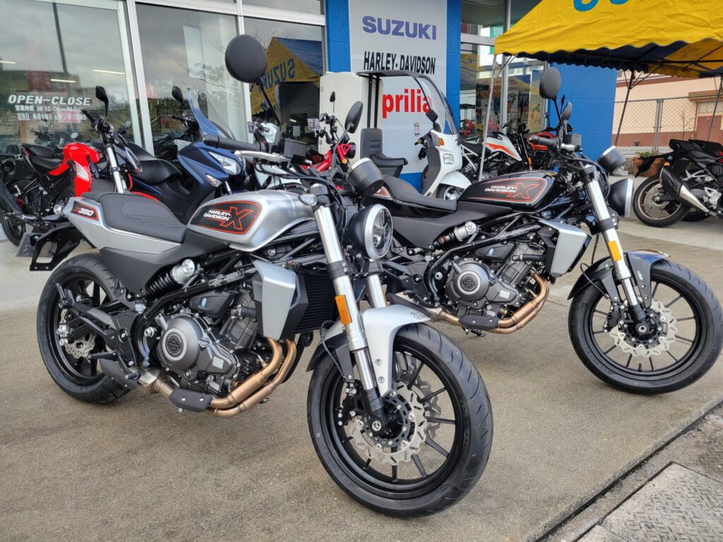 ハーレーダビッドソン！Ｘ３５０レンタル車準備出来ました！