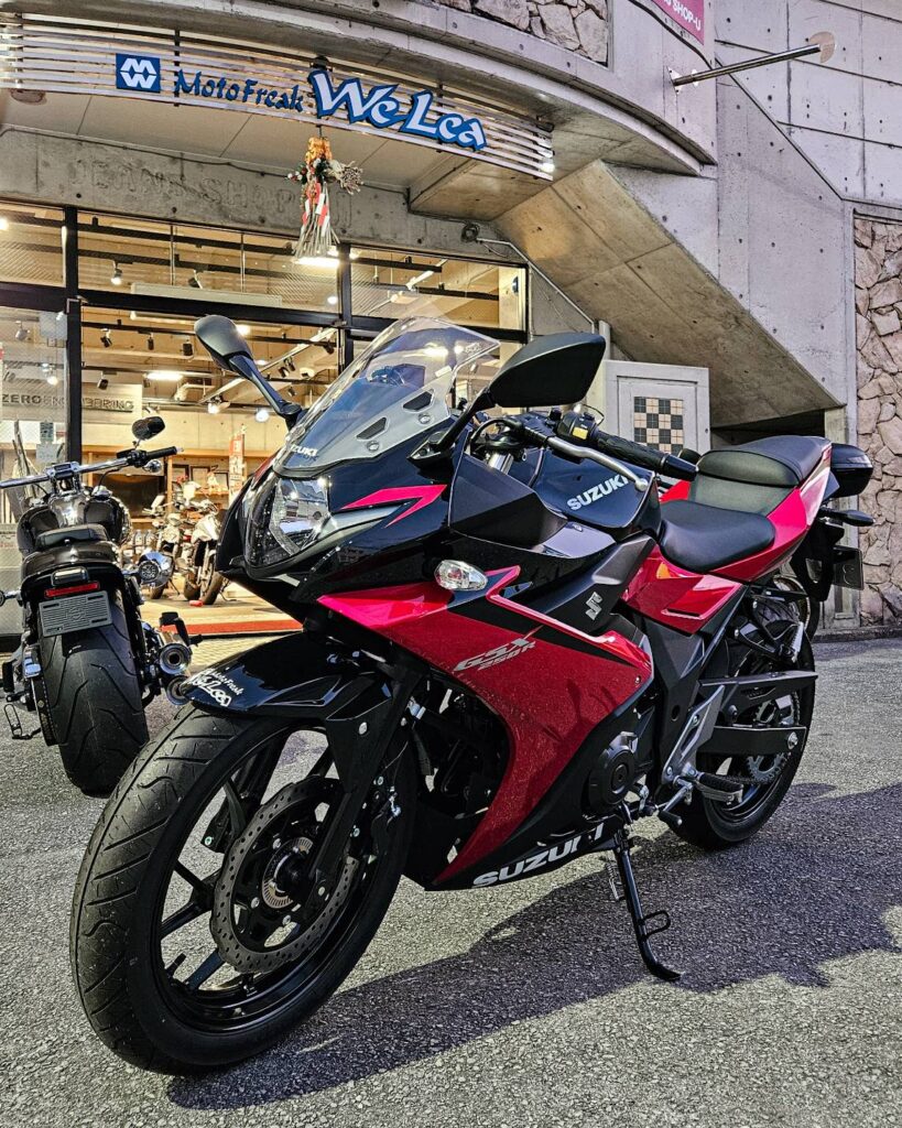 GSX250Rのお買い上げありがとうございます！