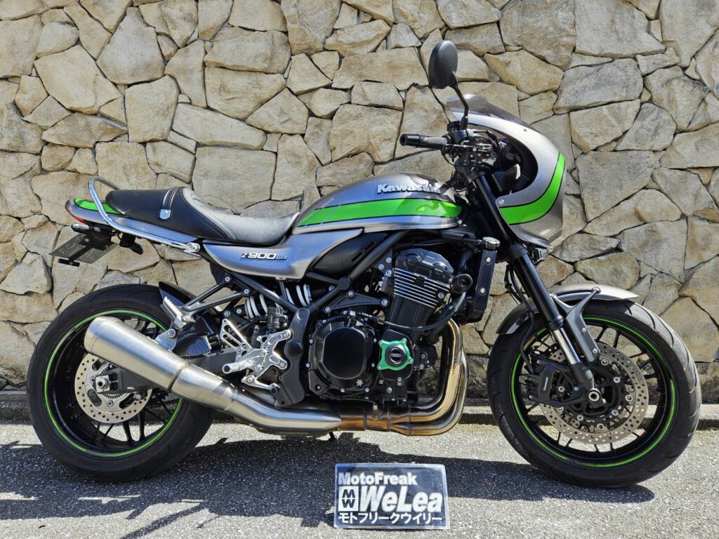 Z900RS入荷!カスタムパーツ多数ついてます!