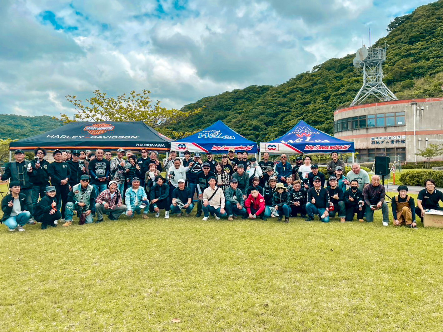 ウイリ＆ハーレー沖縄の合同ツーリングが開催されました！