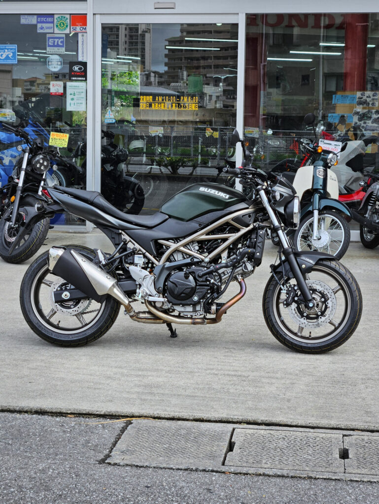 人気のSV650最新カラー入荷してます！