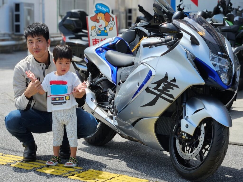 HAYABUSAを納車させていただきました！