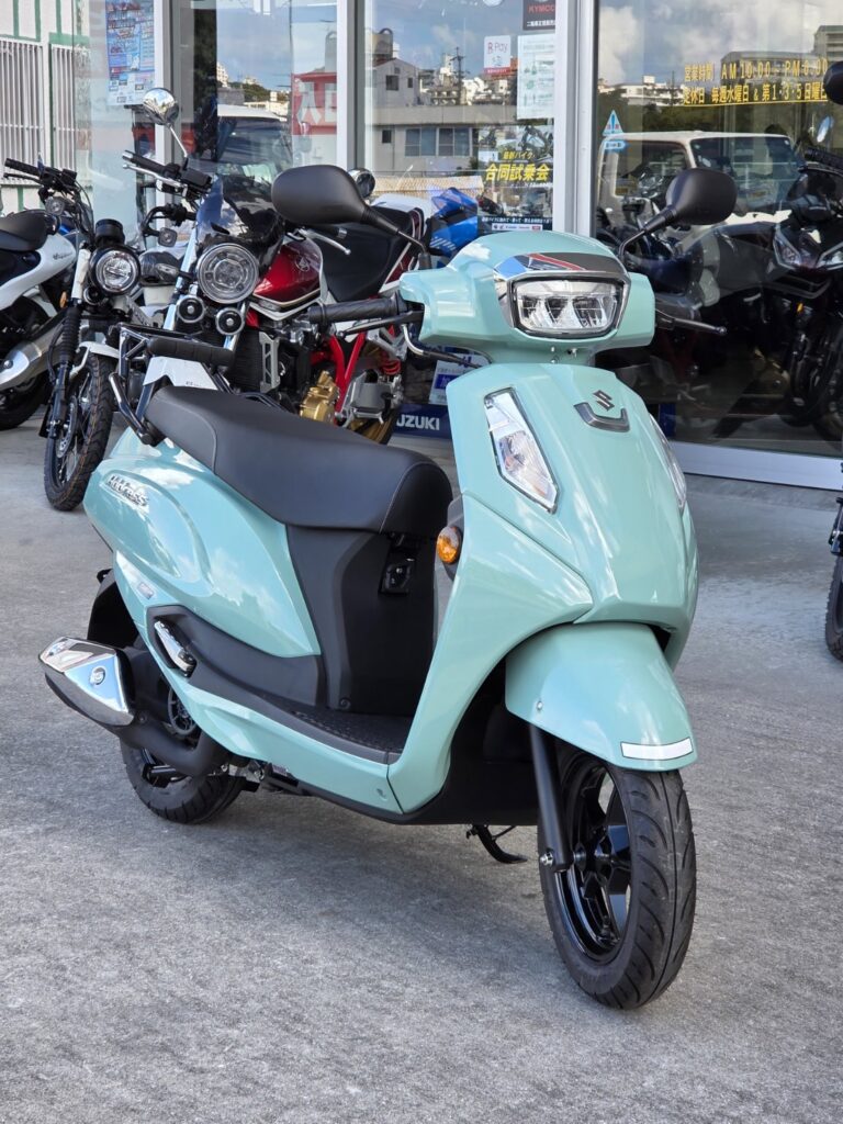 新型アドレス125にメッキミラーいかがですか？