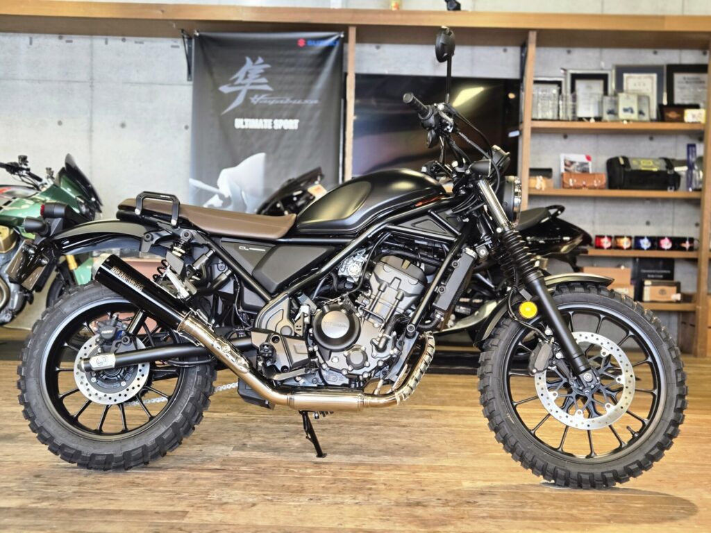 CL250カスタム車両展示中です！