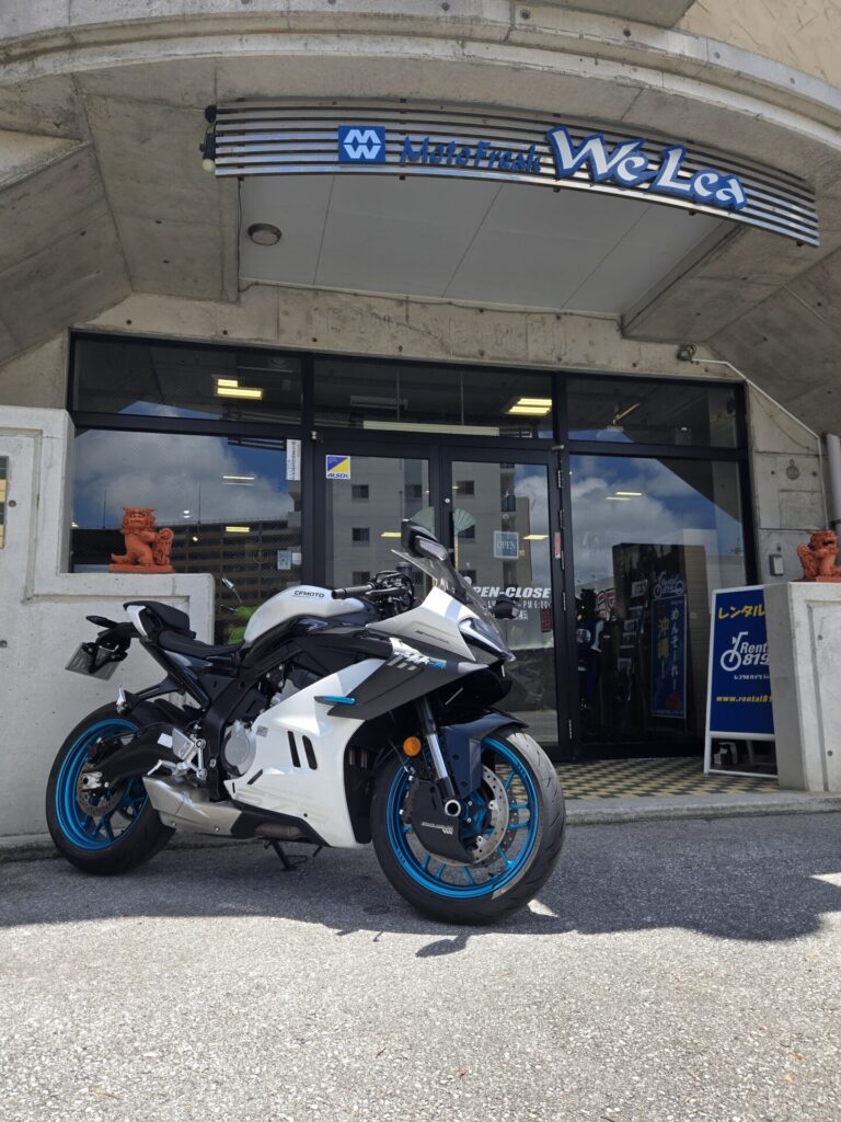 CFMOTO 675SR-R　レンタル出来ます！